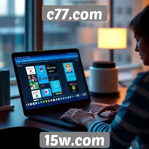 Recursos interativos disponíveis em c77.com