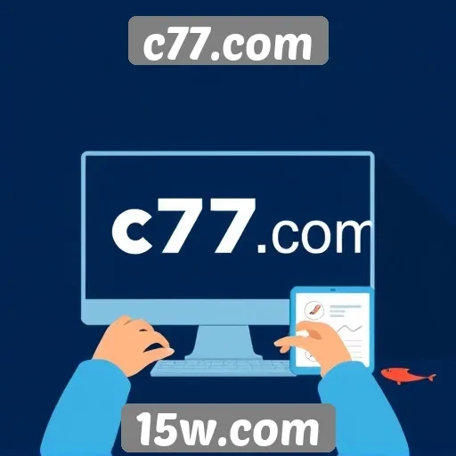 Experiência do usuário no c77.com