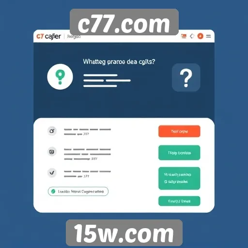 Avaliação da experiência do usuário no site c77.com